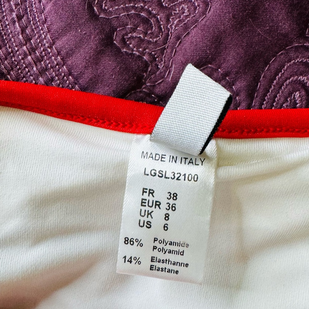 Dior Trotter Monogram Bikini with Red Trim - Picture 6 of 9